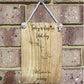 Giggle Sign - Today is Slap an Idiot Day - I'm Gonna Be Sooo Busy Reclaimed Wooden Sign