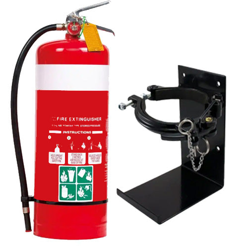 9kg ABE Fire Ext & Bracket