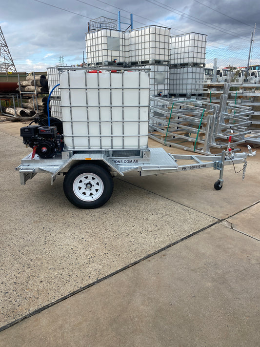 Pressure Washer Trailer – Licensed Petrol Eclectic Start
