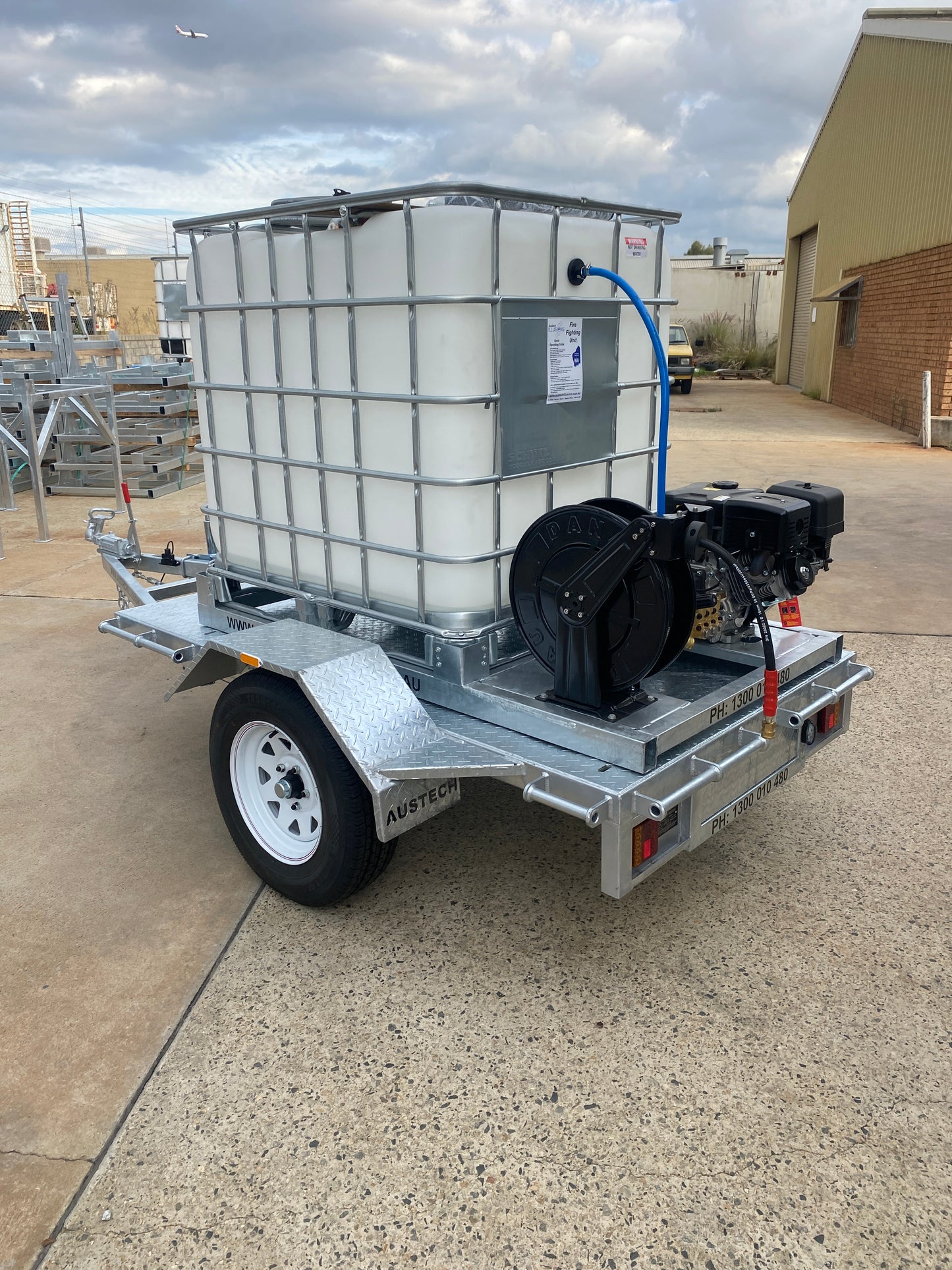 Pressure Washer Trailer – Licensed Petrol Eclectic Start