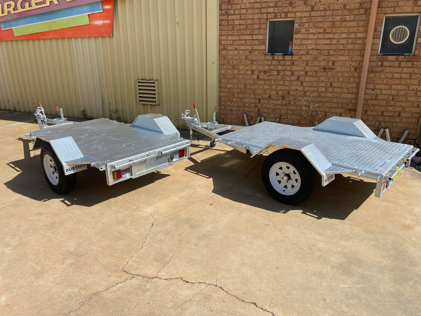 Licensed 7x4 Single Axle Trailer (1485KG ATM) – WA Made - APL3