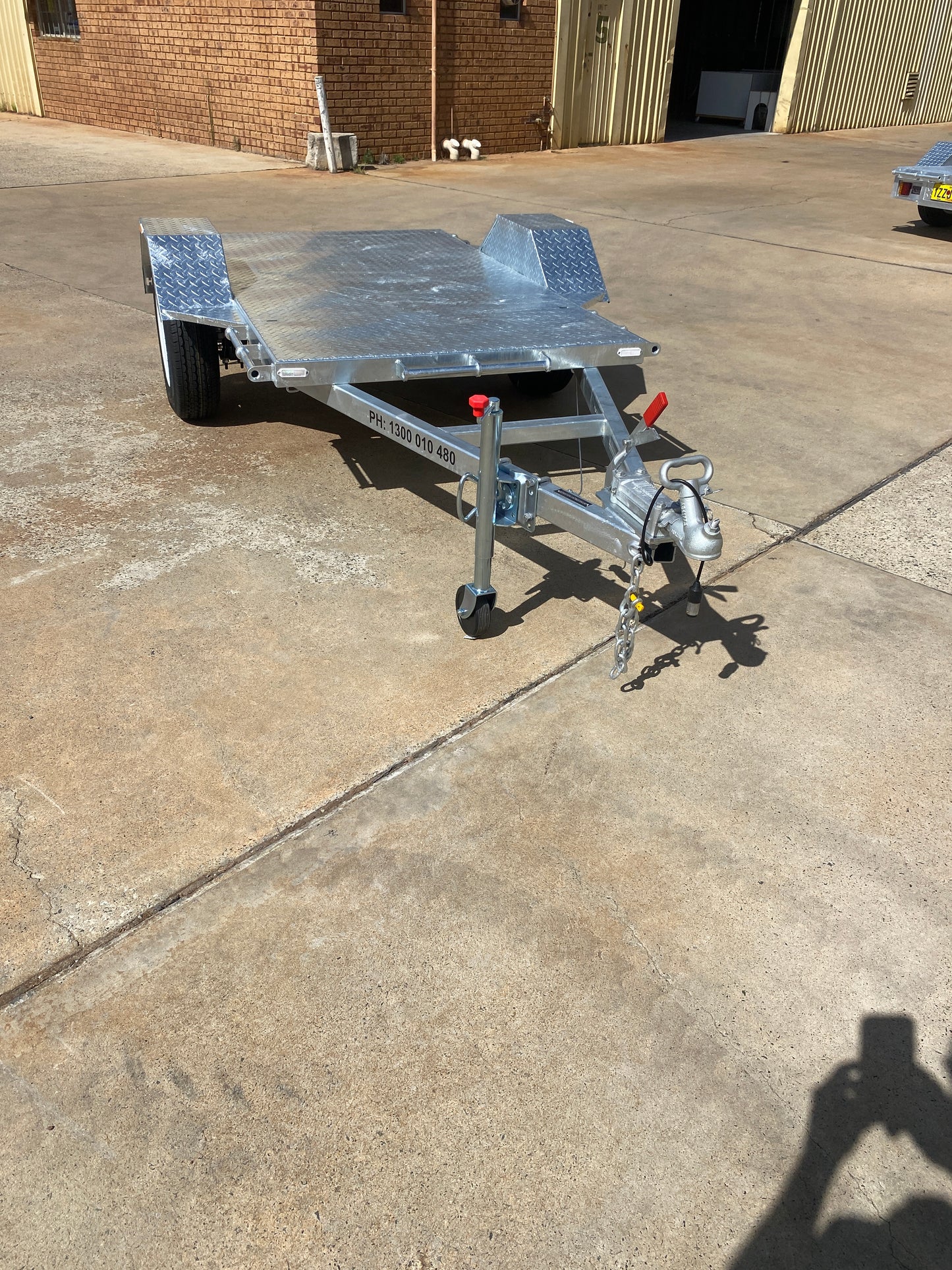 Licensed 7x4 Single Axle Trailer (1485KG ATM) – WA Made - APL3
