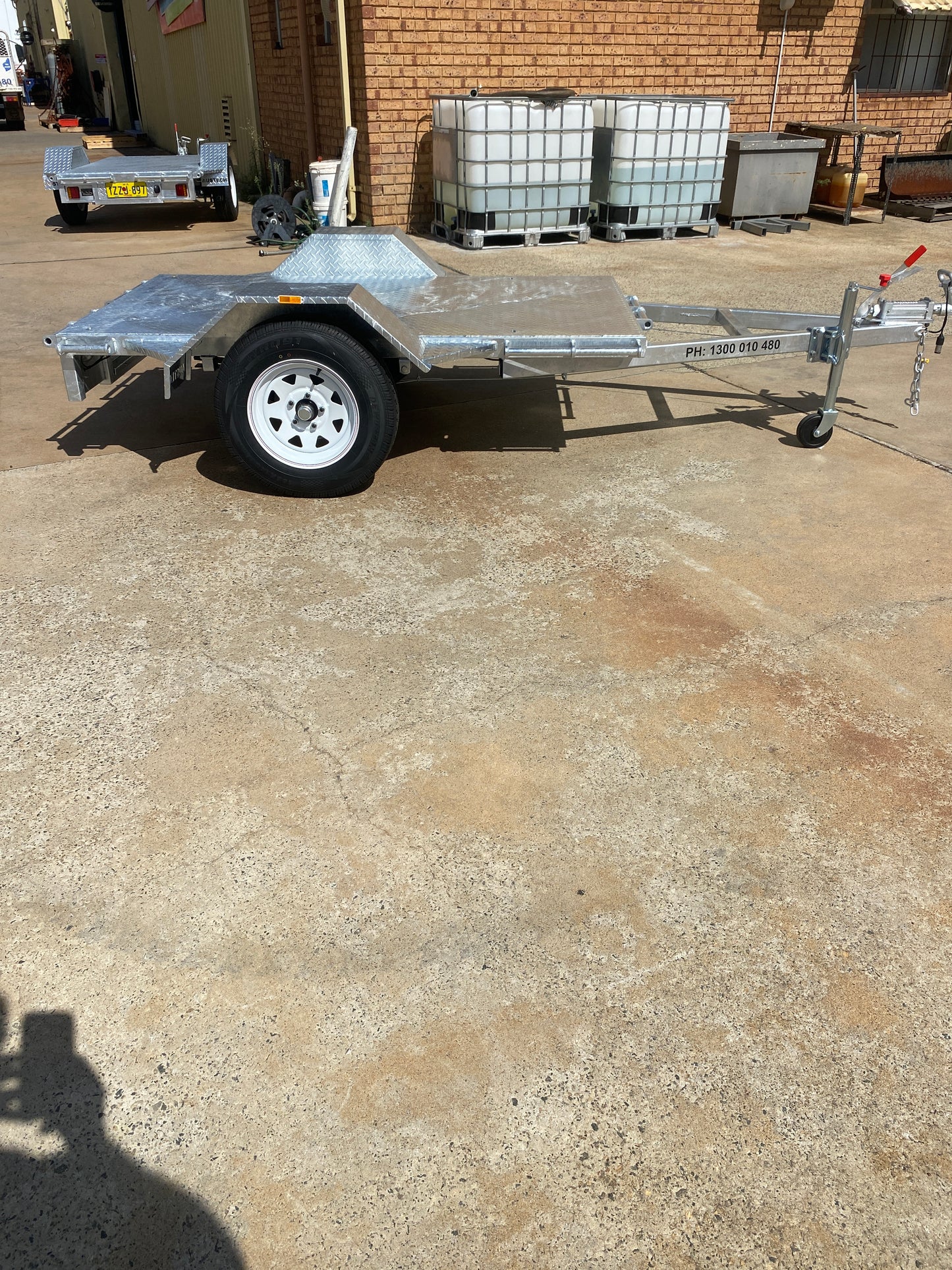 Licensed 7x4 Single Axle Trailer (1485KG ATM) – WA Made - APL3
