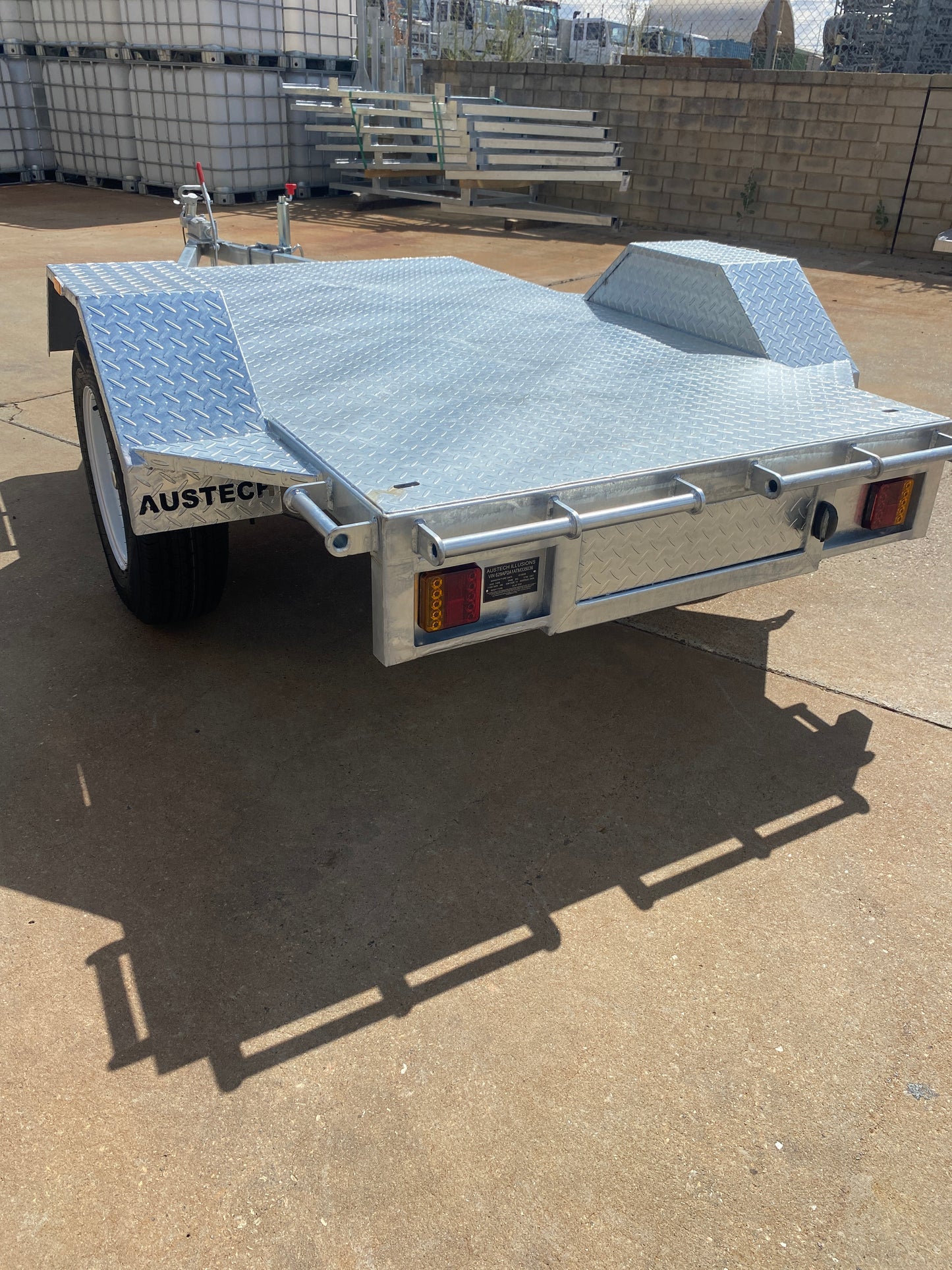Licensed 7x4 Single Axle Trailer (1485KG ATM) – WA Made - APL3