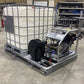 Pressure Washer Skid 10hp Yanmar Diesel Unit + Electric Start + Comet Plunger Pump, IBC & 15m Retractable Hose