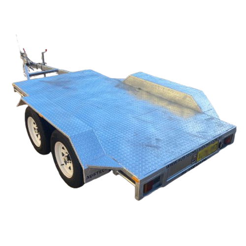 10x5 Flat Top Tandem Axle Trailer Galvanised (1990KG ATM) – WA Made - APL2
