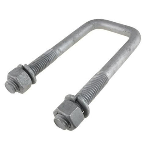 Trailer axle U-bolts galvanised steel