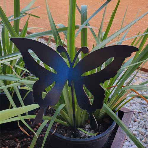 Butterfly on Stick - Blue Blaze