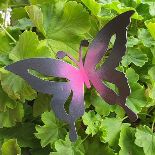 Butterfly on Stick - Pink