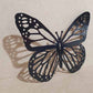 Butterfly Wall Art - Black