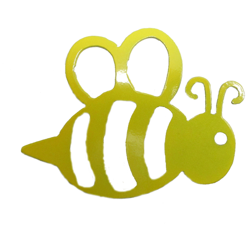 Bee Cartoon Style - Yellow