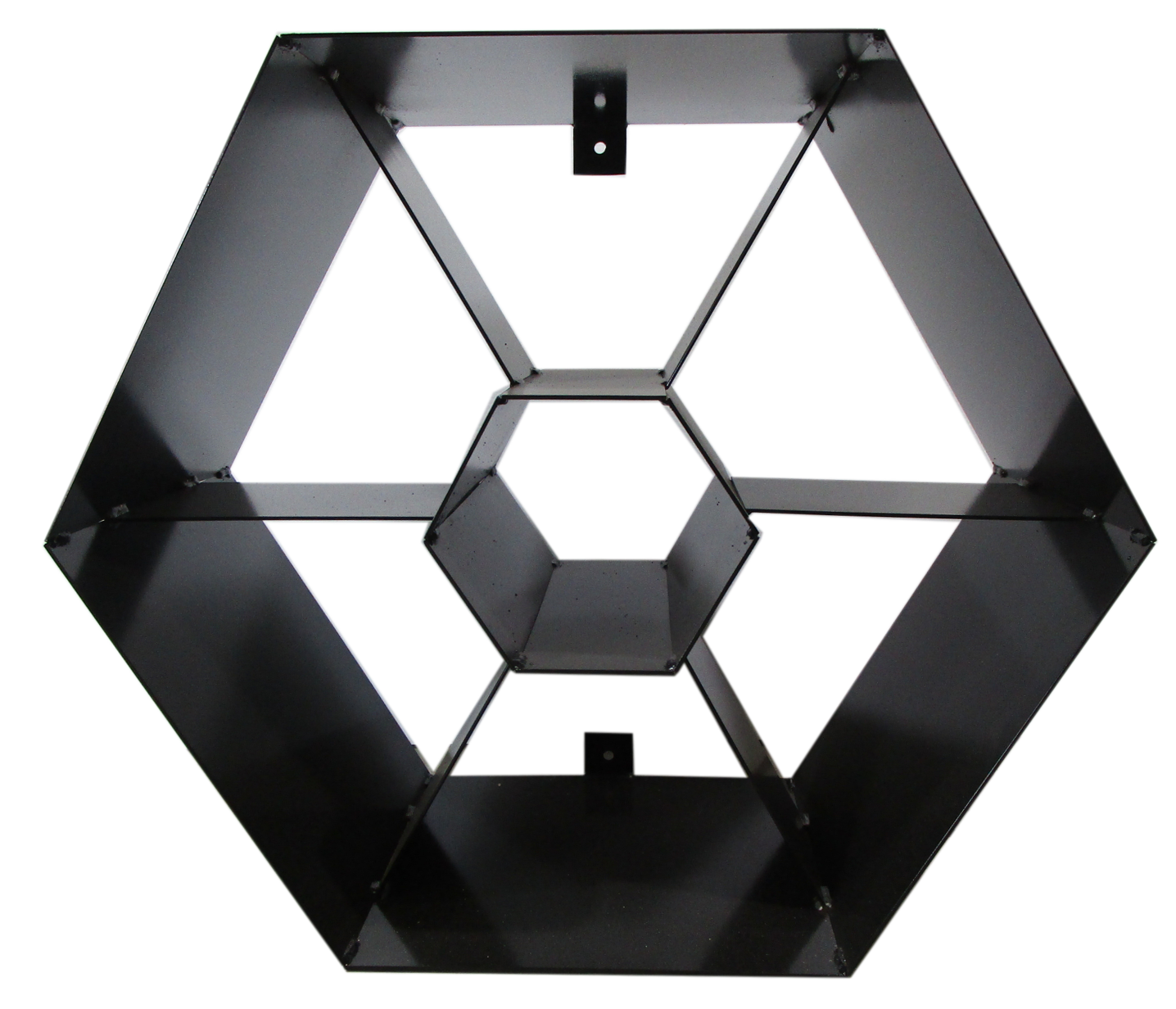 Firepit - Hexagon Wood Storage Box