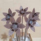 Flower Daffodil on Stake - Metal Art - Raw Finish