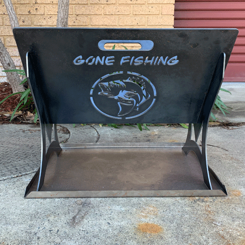 Fire Pit - Portable - Gone Fishing