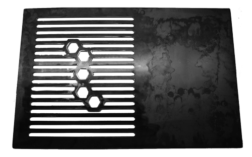 Fire Pit - Half Drum - Grill Plate