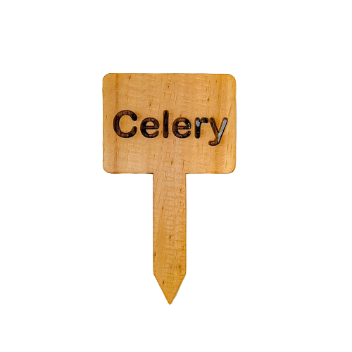 Wooden Plant Marker - Celery