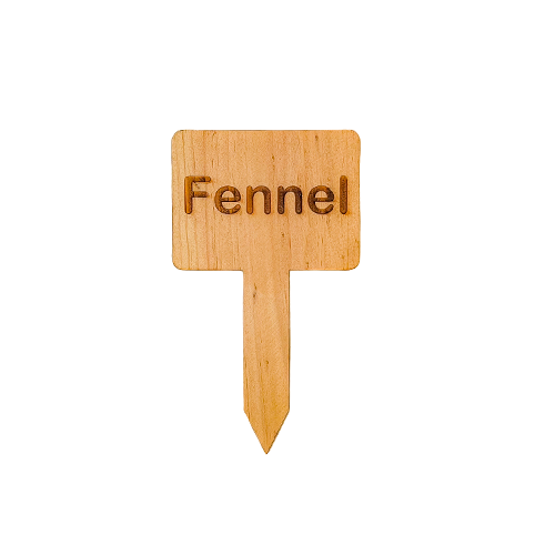 Wooden Plant Marker - Fennel