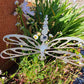 Pot Buddies - Dragonfly on Stick - Raw Finish