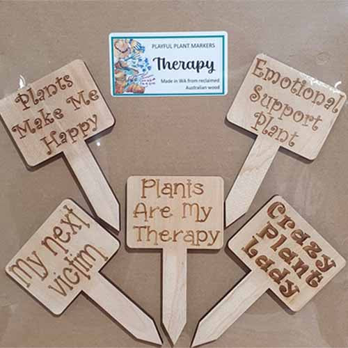 Playful Plant Markers - Therapy - Set 5