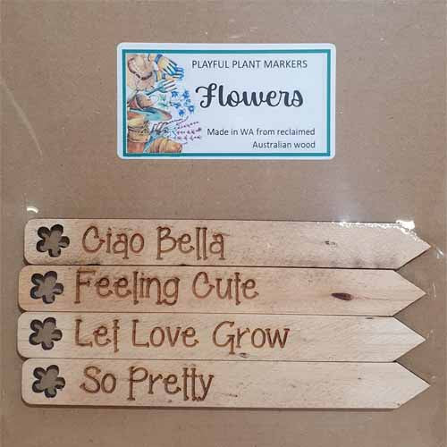 Playful Plant Markers - Flowers - Set 4