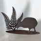Kiwi Bird and Fern on Base