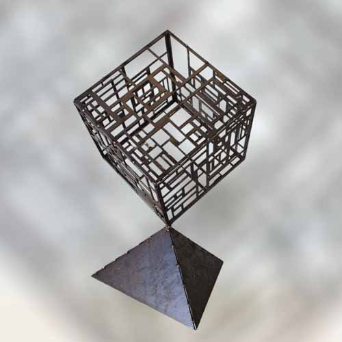 Cube on Base