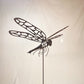 Dragonfly 3D on Stick on Round Base