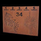 Custom Designed Letter Box - Raw Finish
