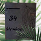 Custom Designed Letter Box - Raw Finish
