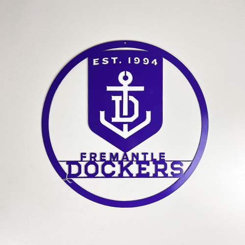 Fremantle Dockers Circle Logo Wall Art