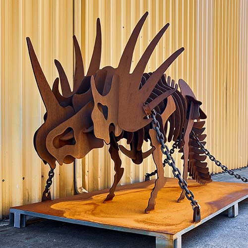 Triceratops Dinosaur Sculpture Large